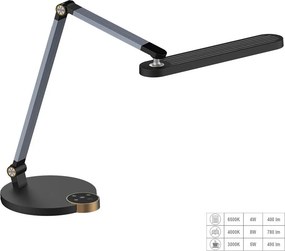 Prezent VIVID 31217 Asztali lámpa 1x10W/LED 486lm IP20