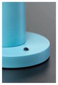 Világoskék asztali lámpa fém búrával (magasság 50 cm) Mouse – GTV