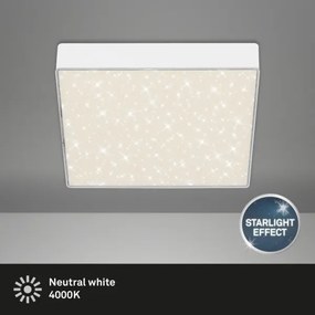 Briloner 7077-416 - LED Mennyezeti lámpa STAR SKY LED/16W/230V 21x21 cm fehér