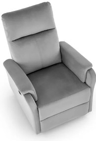 CROCUS elektromos relaxfotel szürke