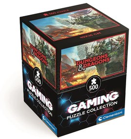 Dungeons &amp; Dragons Fire 500 db-os puzzle Clementoni