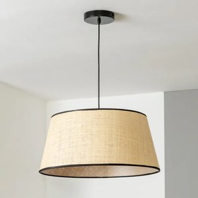 Brilagi - LED csillár kábelen CERIA 1xE27/40W/230V Ø 50 cm bézs