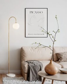 ByRydens 4101050-5000 - Állólámpa BELLAGIO 1xE27/8W/230V