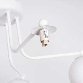 Sollux SL.1660 - Csillár rúdon ASTRAL 5xG9/8W/230V fehér