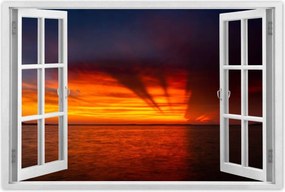 Poszterek 90x60 Tenger naplemente