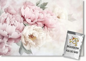 Fotótapéta Flizelina Természet Virágok Bazsarózsa Peonie Csokor 150x105 ragasztó