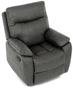 4092 GREY3 pozicionáló fotel vintage, szürke