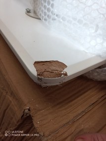 Akció Fehér étkezőasztal BERGEN 140x80 cm III. osztály