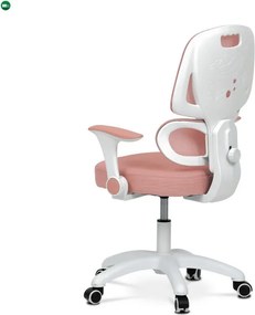 Gyerek Forgószék, Magasságállítás, Rózsaszín Hálós. KA-K1063 PINK