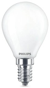 Philips P45 E14 LED kisgömb fényforrás, dimmelhető, 3.4W=40W, 2200-2700K, 470 lm, 220-240V