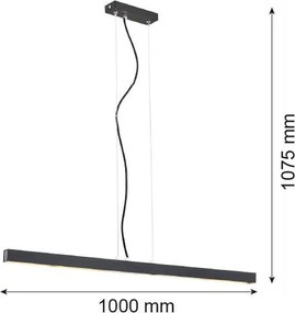 Argon VERMONT 3951 Függőlámpa 1x18W/LED 3000K 1440LM IP20
