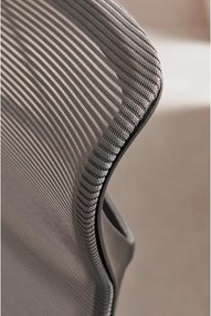 Fekete kárpitozott irodai szék Hoboken – Yes Everyday