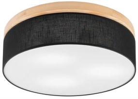 Brilagi - LED Mennyezeti lámpa BELLADONNA 3xE27/15W/230V fekete/fenyő