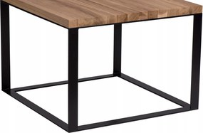 Square dohányzóasztal alap 60x60 fekete,