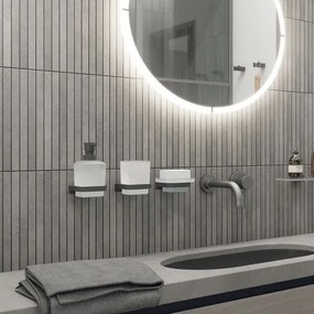 NIMCO MAC 2905831C-T-90-Fali szappanadagoló és fogkefe állvány MAYA 320 mm