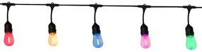LED Kültéri dekoratív lánc PARTY NEON 7,6 m 10xE27/0,6W/36V IP44