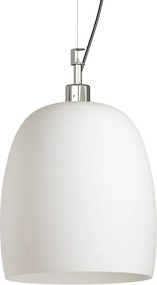 RENDL COROA NEW 28 závěsná opálové sklo/chrom 230V LED E27 15W