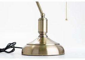 Brilagi - BANK OFFICE asztali lámpa 1xE27/60W/230V réz/zöld