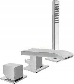 Tres kádtöltő csaptelep 3 lyukú kádhoz Slim-tres 202.661.02