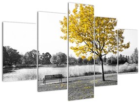 Kép - Pihenés a parkban (150x105 cm)
