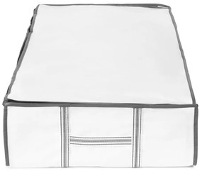 Vákuumos textil-műanyag ágy alatti tárolódoboz 105x45x15,5 cm Life – Compactor
