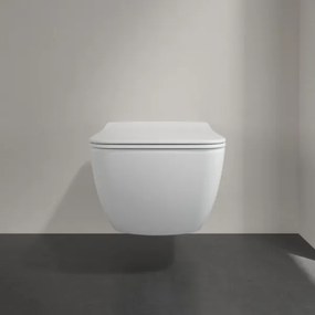 Villeroy & Boch 9M79S101 - VENTICELLO lassan záródó WC-ülőke, fehér