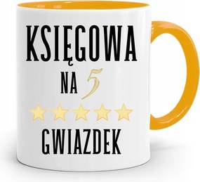 Sárga Bögre Ajándék Könyvelőnek, fényképes nyomattal