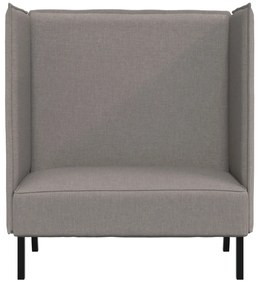 Magas Háttámlású Kanapé Porszín 109x56x121 cm Anyag