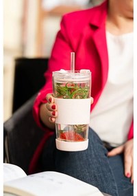 Rózsaszín termobögre 600 ml Fuori – Vialli Design