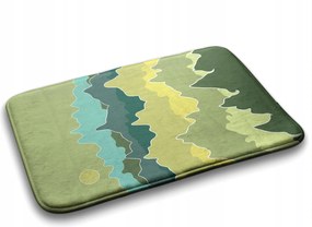 Fürdőszobaszőnyeg puha Hegyek Absztrakt 75x45 cm