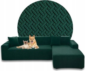 Sarok Huzat Kanapé Jacquard Halszálka Jobbos Prémium 2+2 Oeko-tex