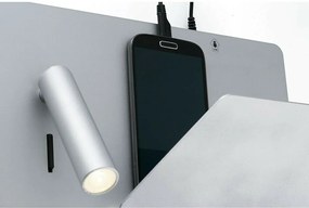 Fali Lámpa Ezüst SUAU FARO 62123