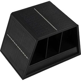 LED Napelemes fali lámpa CUBUS 2xLED/1,5W/3,7V 1500 mAh IP54