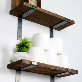 Lam005 Black and Walnut polka