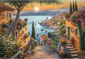 Kikötő Steps to Harbor 1500 db-os puzzle Clementoni