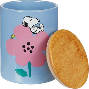 PEANUTS tároló doboz 16 cm, világoskék