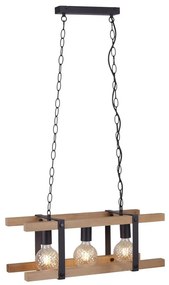 Leuchten Direkt 15683-79 - Csillár láncon EDITH 3xE27/60W/230V