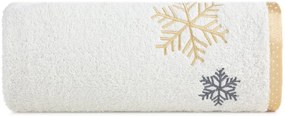 Pamut törölköző karácsonyi hímzett mintával Szélesség: 70 cm | Hossz: 140 cm