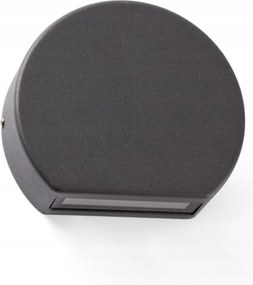 Faro Pill Led fali lámpa 3,5W IP54 sötétszürke, 3000K, modern dizájn