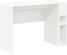 vidaXL Asztal Fehér 109 x 50 x 78 cm Faanyag