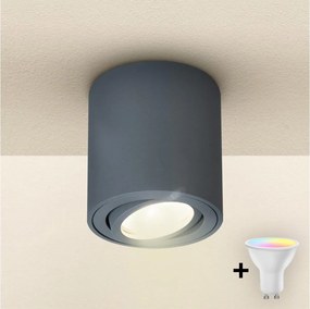 Brilagi - LED RGBW dimmelhető spotlámpa MIA 1xGU10/4,8W/230V 84x80 mm antracit
