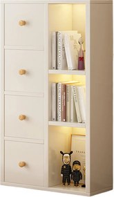 1db fali polc 104x22x45cm fehér GR-02