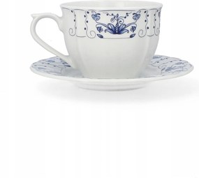 Lubiana Maria Kávés- és teáscsésze alátéttel 350 ml 17 cm Kaszubska