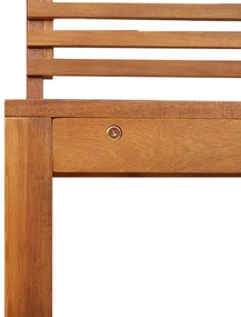 5 darabos kerti pad szett tömör akácfából