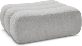 Világosszürke buklé lábtartó Azra – Bobochic Paris