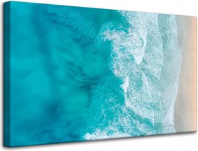 Vászonkép Hullámok Víz Nyugalom Óceán 80x50 cm Ajándéknak is tökéletes