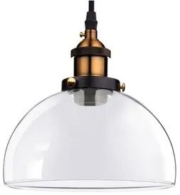 Szerszámlámpa - Verto C függőüveg mennyezeti lámpa, átlátszó üveg, OSW-00138