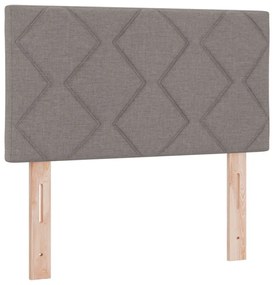 Boxspring Ágy Matrac 80x200 cm Taupe Szövet