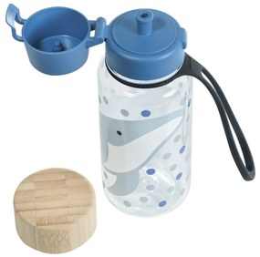 Tritán gyerek ivópalack 400 ml Whale – Kindsgut