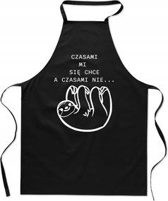 Konyhai Kötény Néha Vágyik Néha Nem Lajhár Divatos Ajándék